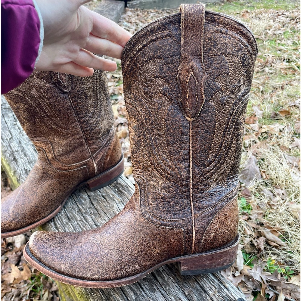 Corral Western Distressed  Cowboy Boots Size 8 D